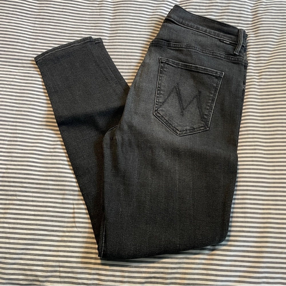 Mother Denim 31 Swooner Ankle- Cat got your tongue